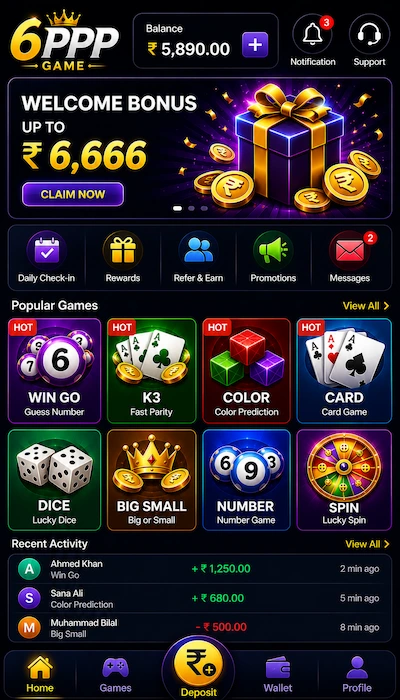 6PPP Game Dashboard image