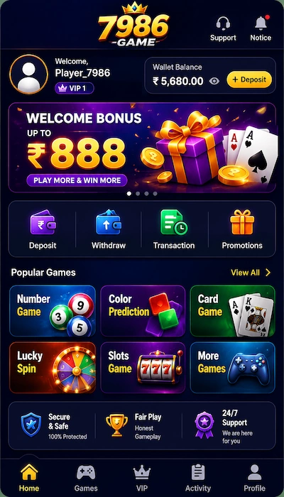 7986 Game Dashboard image