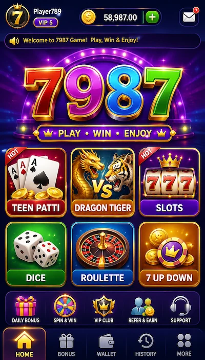 7987 Game Dashboard image