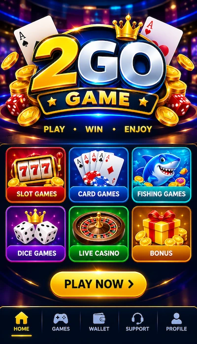 2GO Game Dashboard image