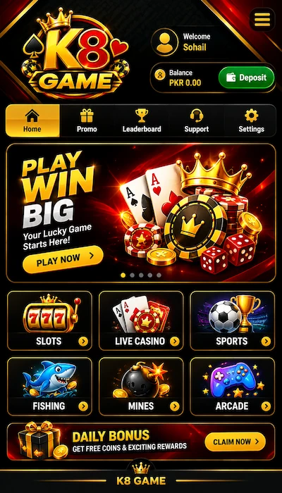 K8 Game Dashboard image 